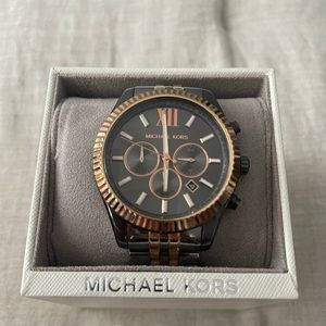 Michael Kors Men’s Chronograph Lexington TwoTone 44mm Watch